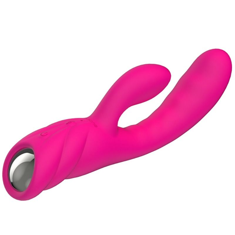 Vibratore Rabbit con Calore Nalone Pure — 7 Modalità, Silicone