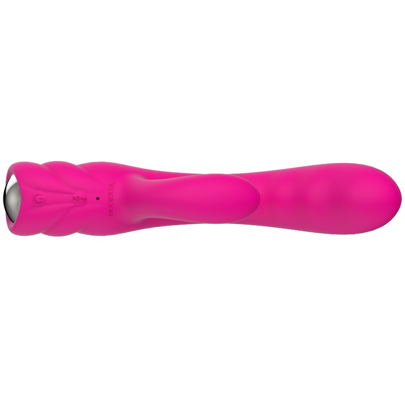Vibratore Rabbit con Calore Nalone Pure — 7 Modalità, Silicone