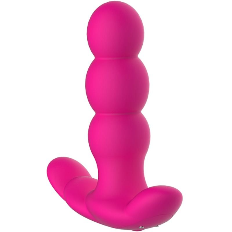 Vibratore Anale con Rotazione Nalone Pearl — Telecomando, Nero