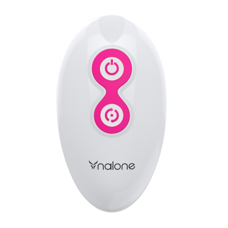 Vibratore Anale con Rotazione Nalone Pearl — Telecomando, Nero