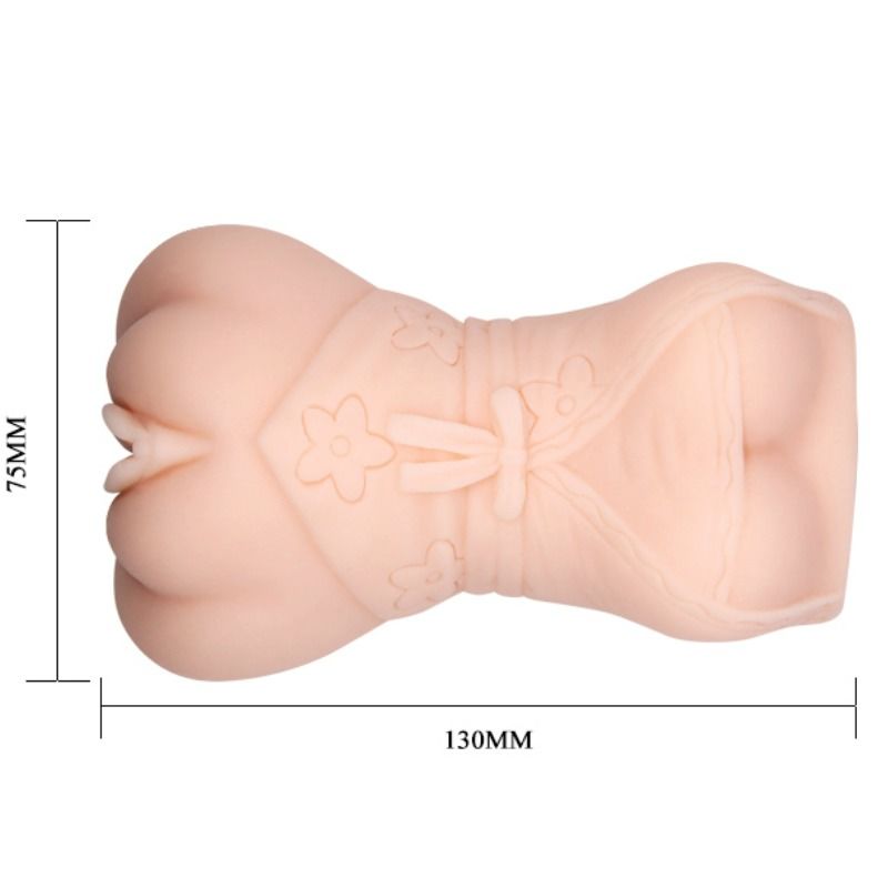 Masturbatore Maschile Vagina Crazy Bull Pelle Acqua — Modello 4
