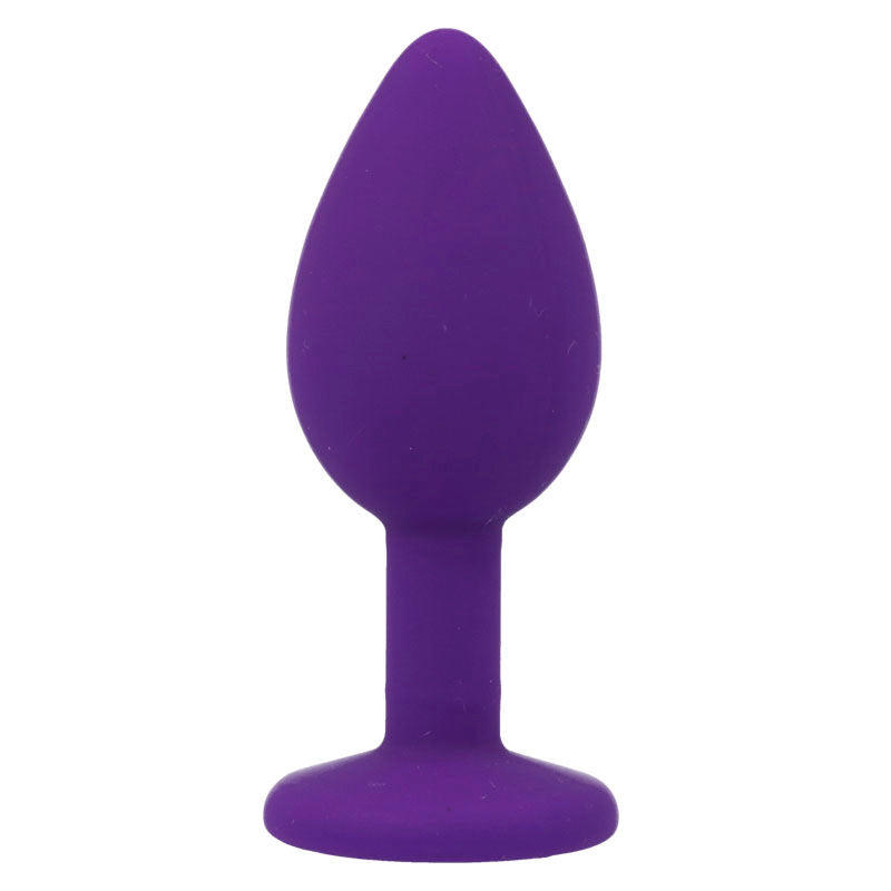 Plug Anale Intense Shelki S — Silicone, Lilla