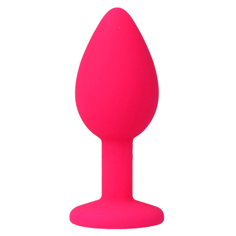 Plug Anale Intense Shelki S — Silicone, Fucsia