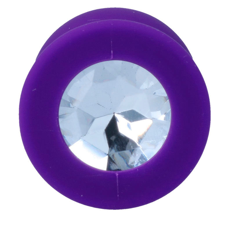 Plug Anale Intense Shelki M — Silicone, Lilla