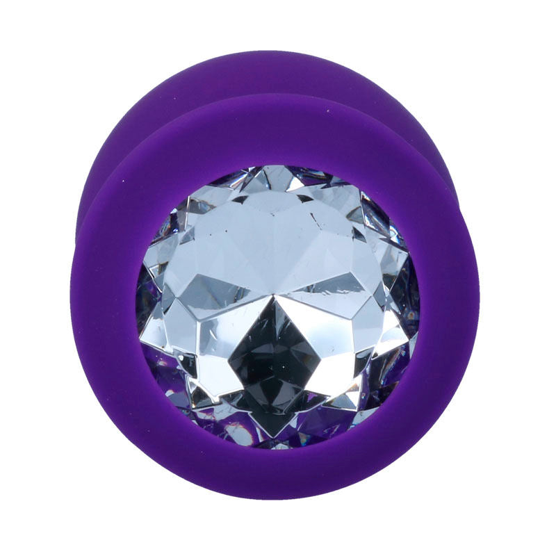 Plug Anale Intense Shelki L — Silicone, Lilla