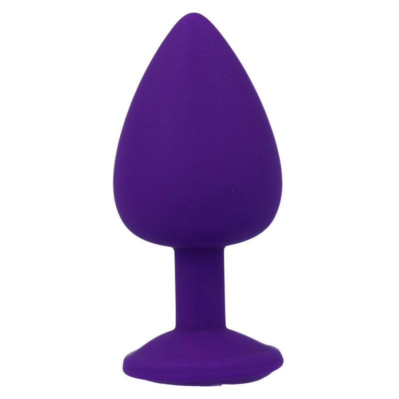 Plug Anale Intense Shelki L — Silicone, Lilla