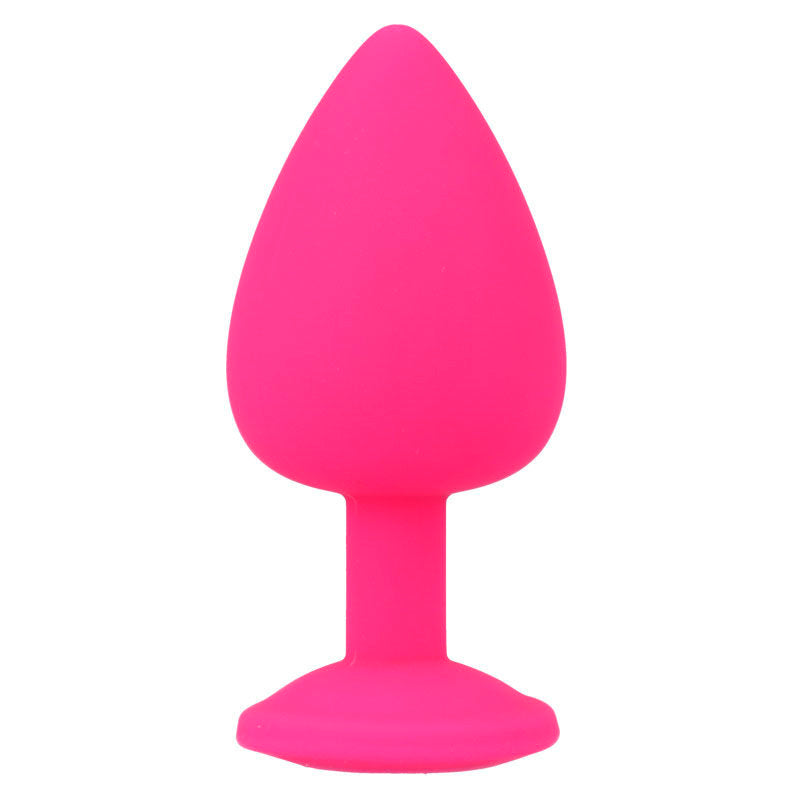 Plug Anale Intense Shelki L — Silicone, Fucsia