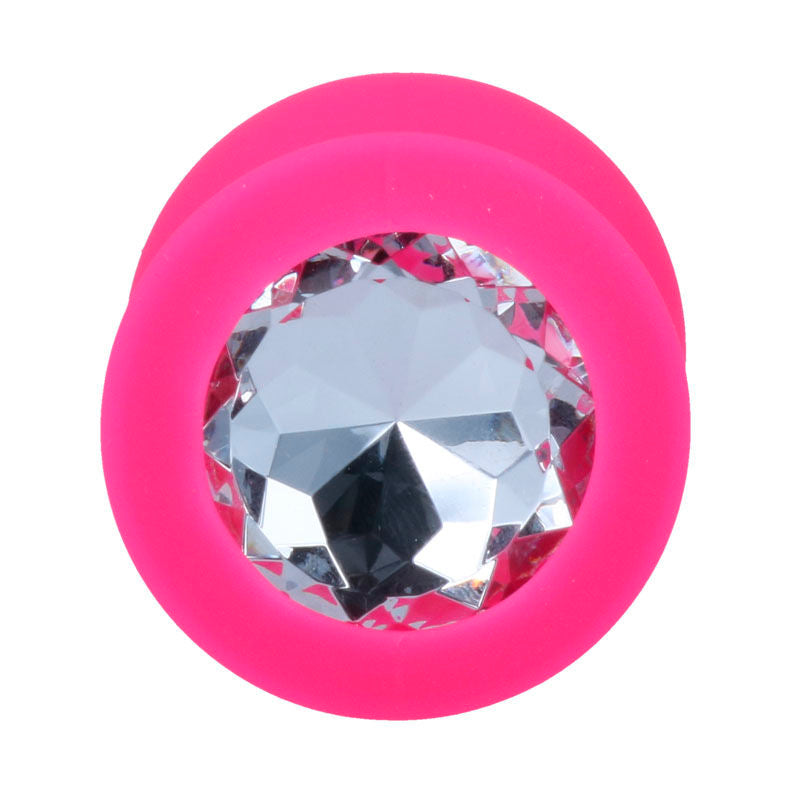 Plug Anale Intense Shelki L — Silicone, Fucsia