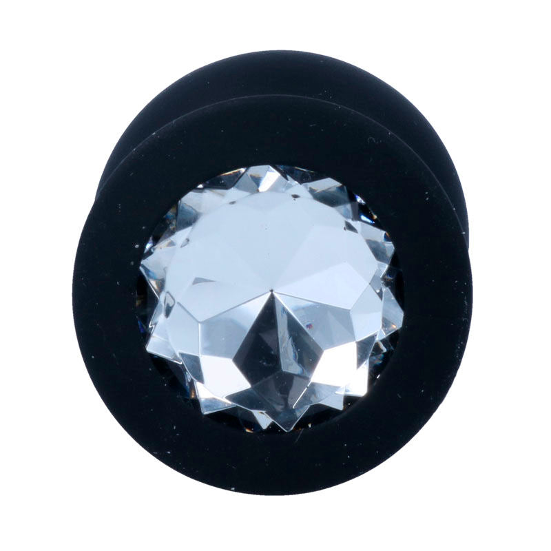 Plug Anale Intense Shelki L — Silicone, Nero