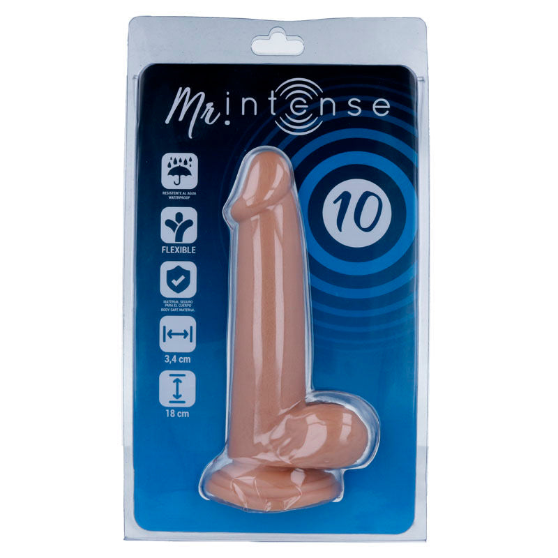 Dildo Realistico Mr. Intense — 18 cm, PVC Ipoallergenico