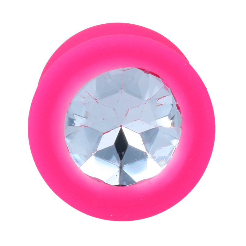 Plug Anale in Silicone Intense Shelki M — Fucsia