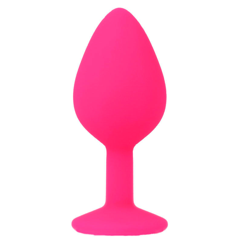 Plug Anale in Silicone Intense Shelki M — Fucsia
