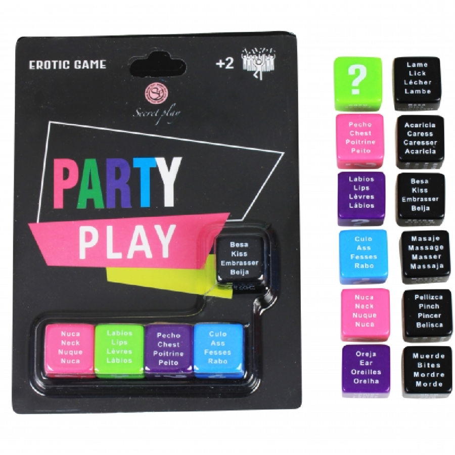 Gioco Erotico per Adulti Secretplay Party Play — 5 Dadi