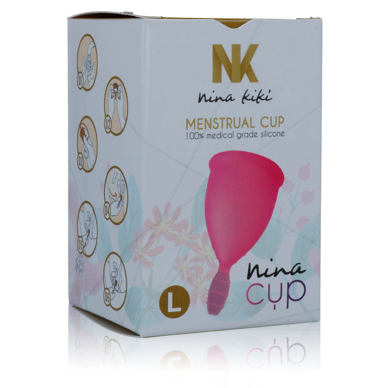 Coppa Mestruale in Silicone Nina Kikí Nina Cup — Taglia L