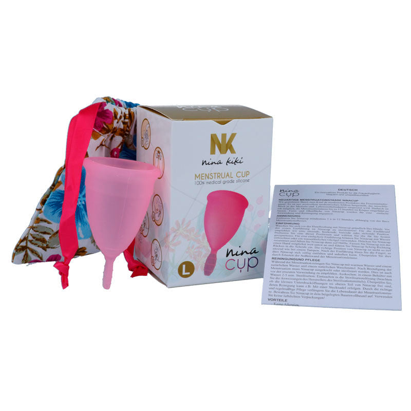 Coppa Mestruale in Silicone Nina Kikí Nina Cup — Taglia L