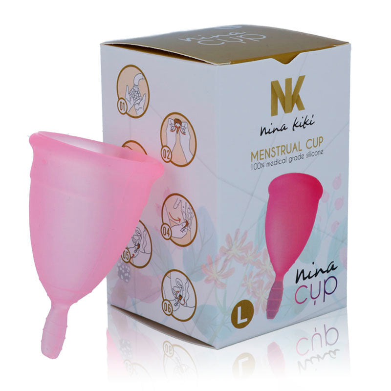 Coppa Mestruale in Silicone Nina Kikí Nina Cup — Taglia L