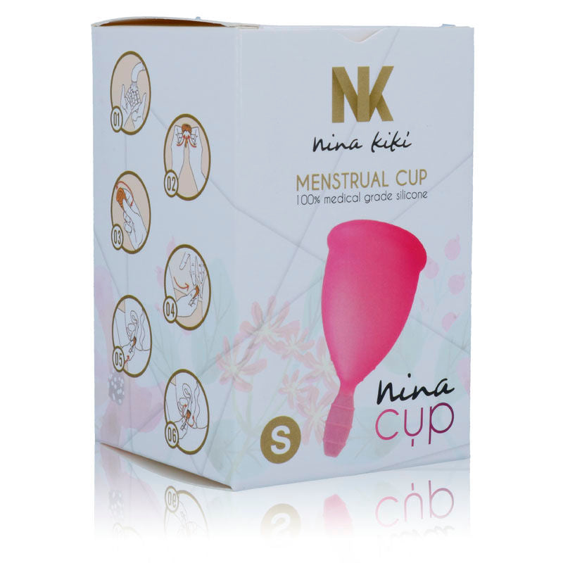 Coppa Mestruale in Silicone Nina Kikí Nina Cup — Taglia S