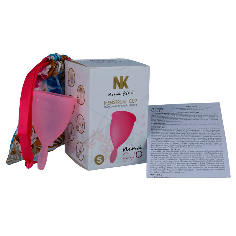 Coppa Mestruale in Silicone Nina Kikí Nina Cup — Taglia S