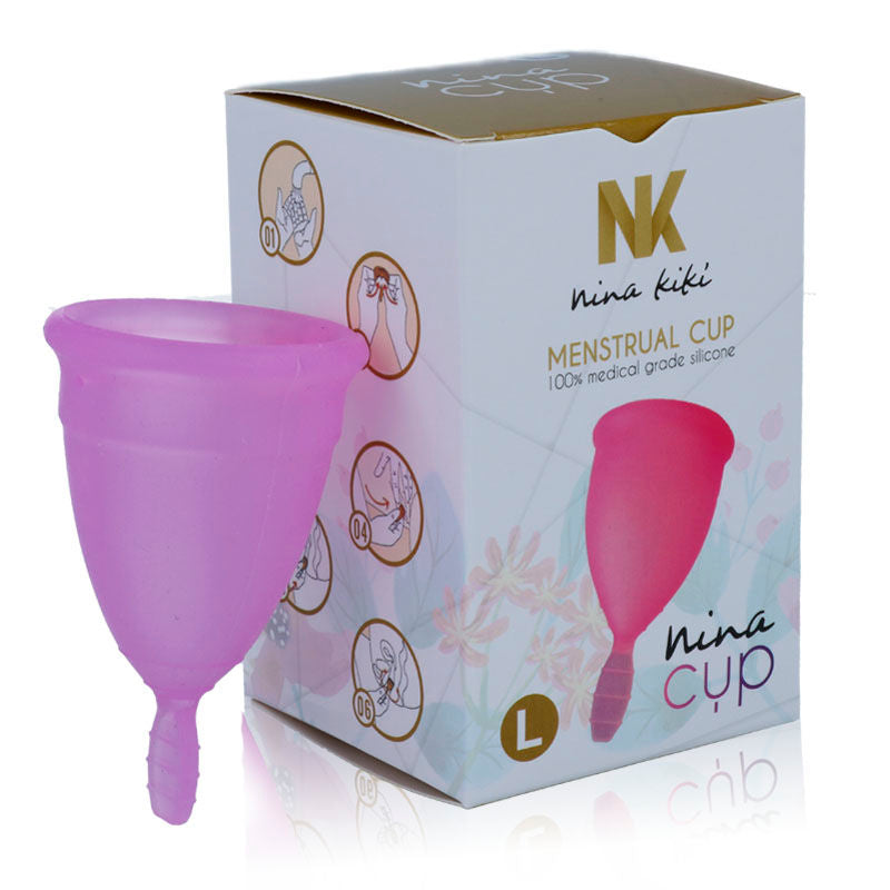 Coppa Mestruale Nina Kikí Nina Cup — Silicone Medicale, Taglia L
