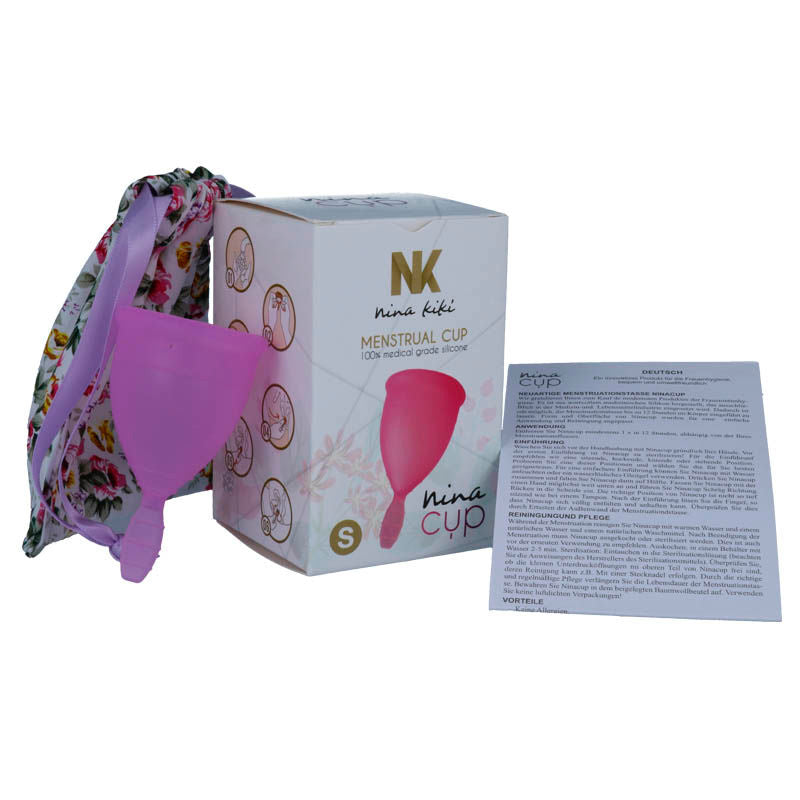Coppa Mestruale in Silicone Nina Kikí Nina Cup — Taglia S
