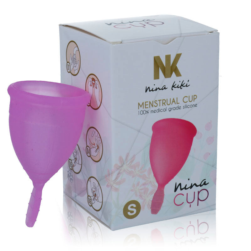Coppa Mestruale in Silicone Nina Kikí Nina Cup — Taglia S