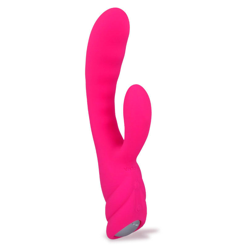 Vibratore Rabbit con Calore Nalone Pure — 7 Modalità, Silicone