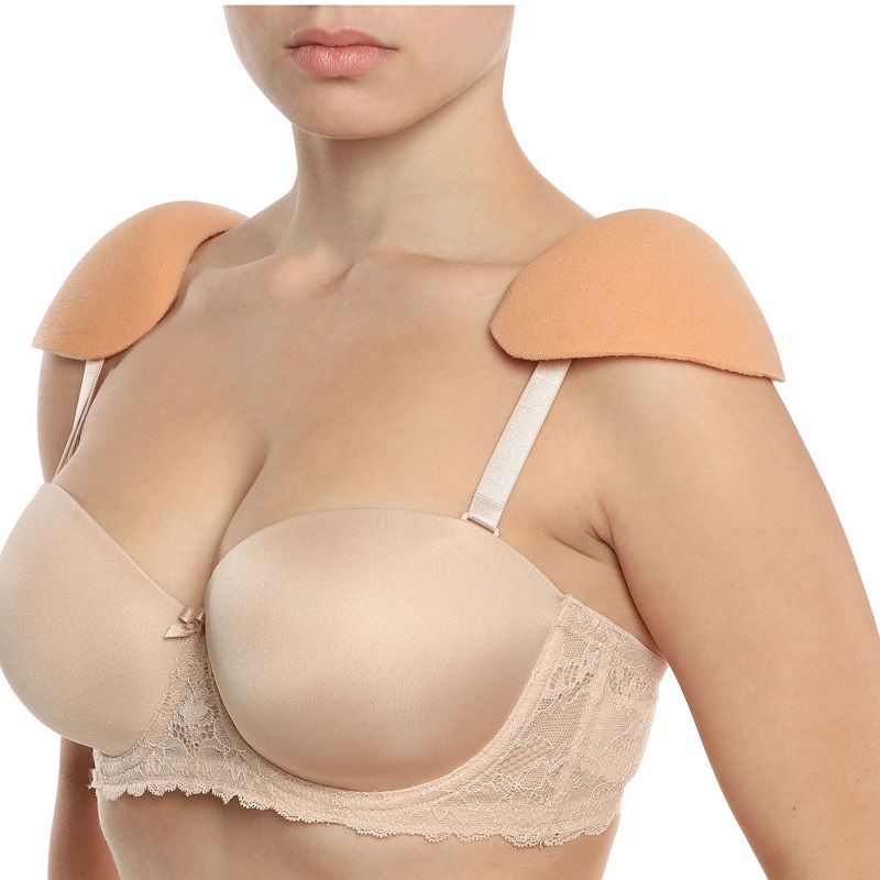 Spalline Reggiseno Antiscivolo Bye-Bra — Morbide, Beige