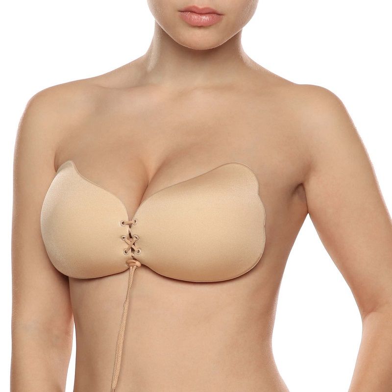 Reggiseno Adesivo Push-Up Bye-Bra Lace-IT — Senza Spalline, Coppa C
