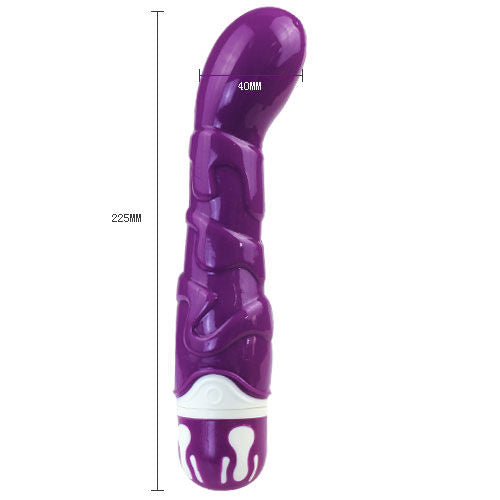 Vibratore Punto G Baile — Silicone, 10 Ritmi, 22 cm