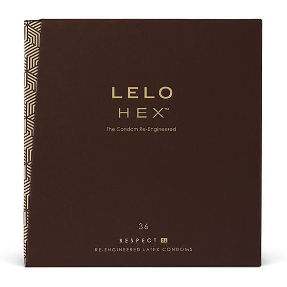 Preservativi XL in Lattice LELO Hex Respect — 36 Pezzi