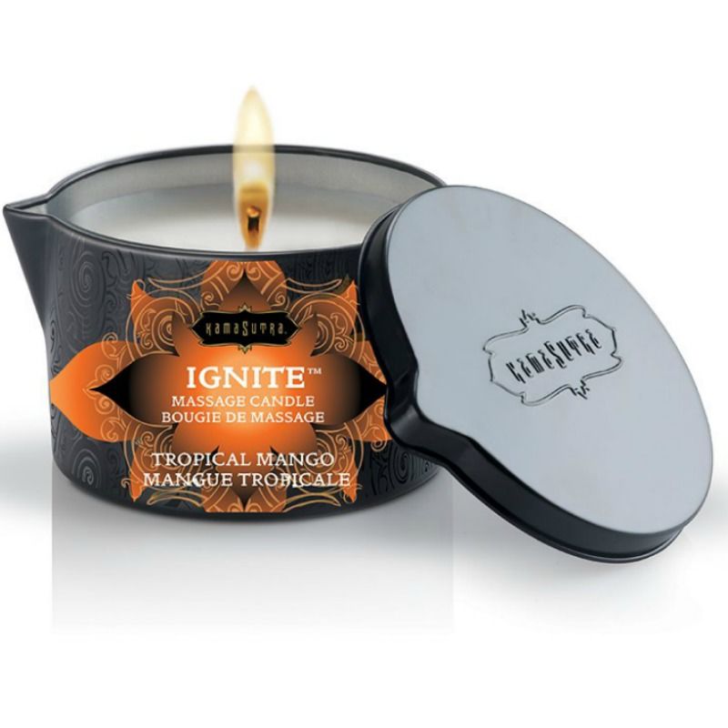 Candela da Massaggio Kamasutra Mango Tropicale — 170 g