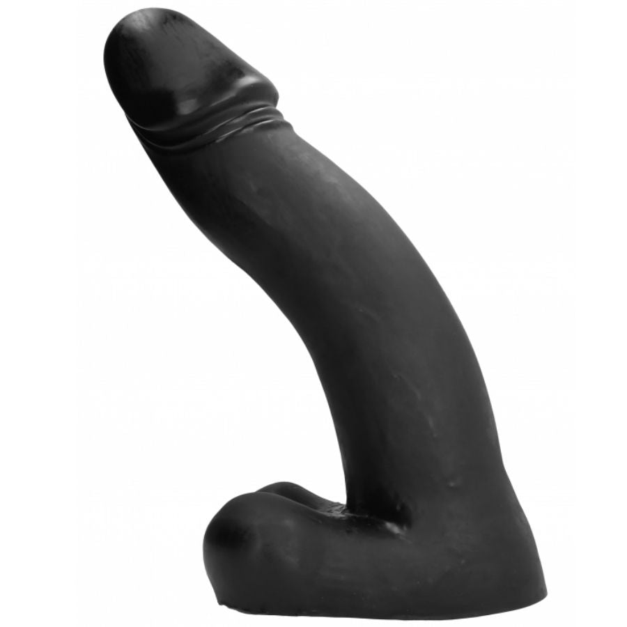 Dildo Realistico All Black — TPR, 45 cm