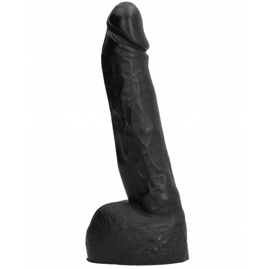 Dildo Fist Realistico All Black — 20 cm