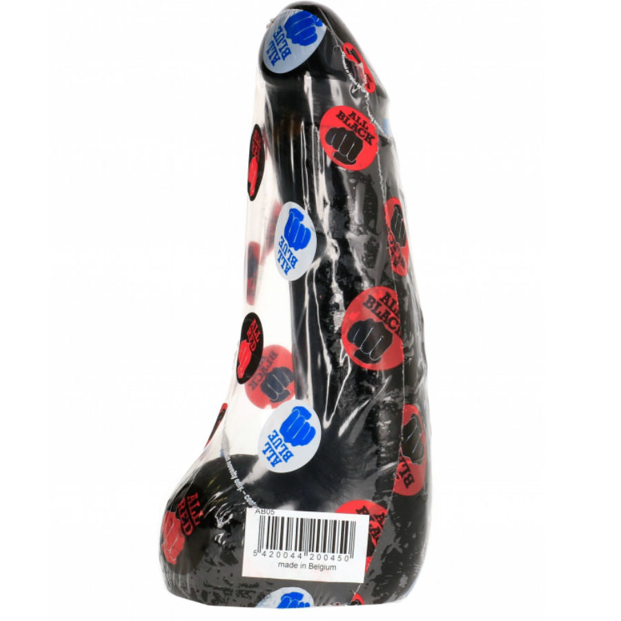 Dildo Realistico Nero All Black — 20 cm, Morbido