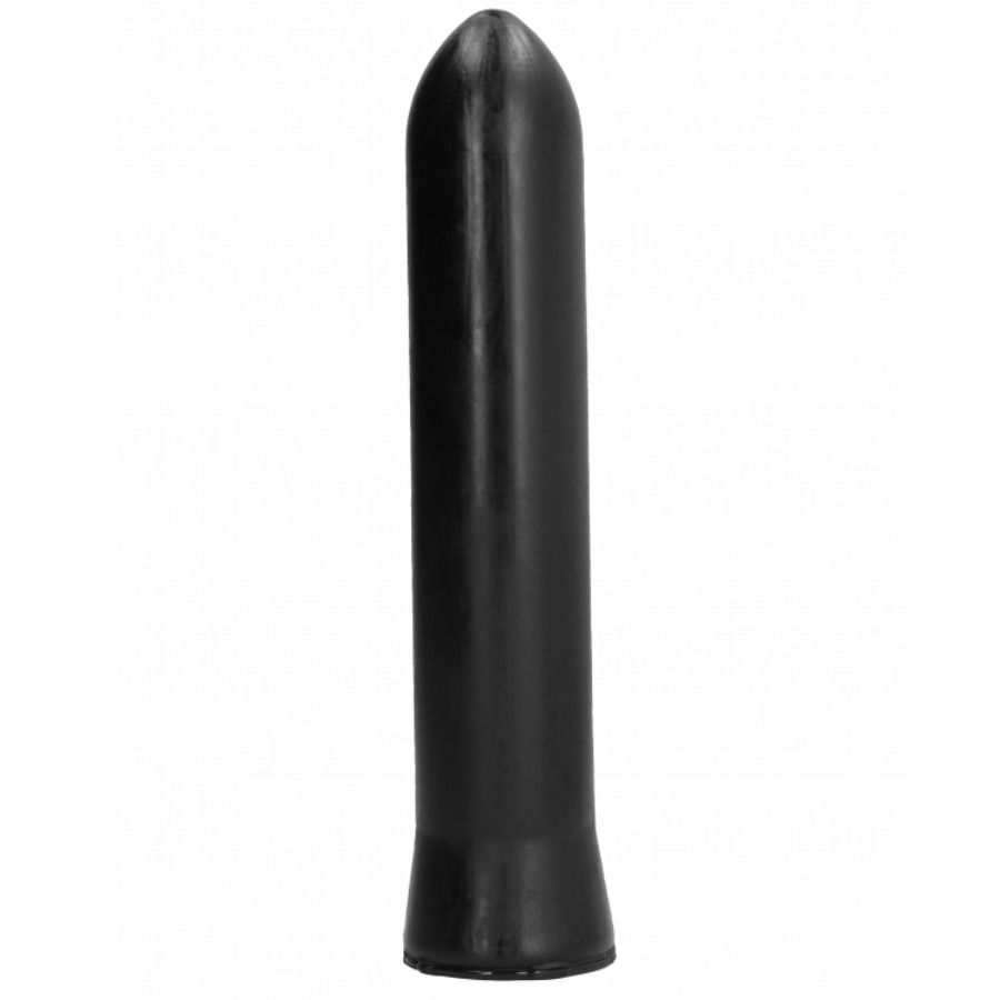 Dildo Realistico All Black — Uso Anale e Vaginale, 22 cm