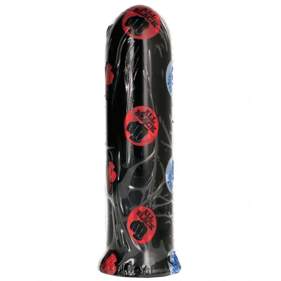 Dildo Realistico All Black — 19 cm, Nero