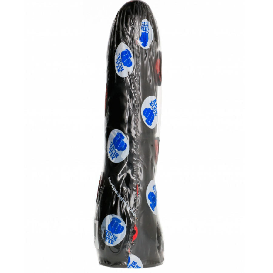 Dildo Realistico Curvo All Black — 20 cm