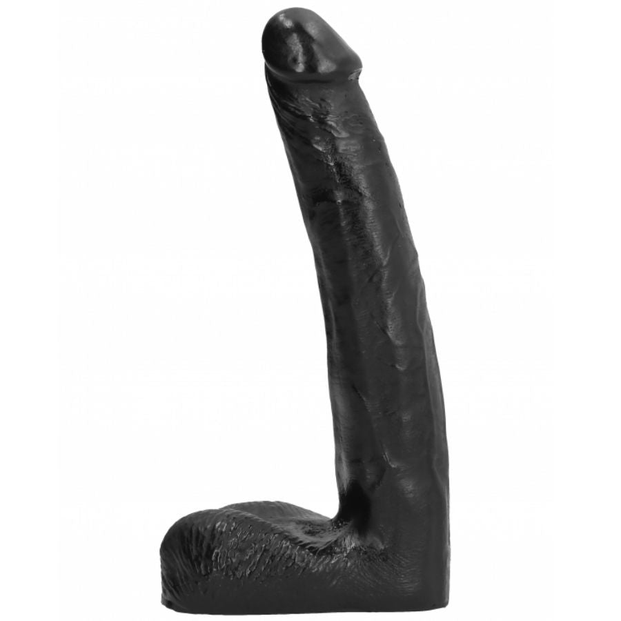 Dildo Realistico All Black — 21 cm