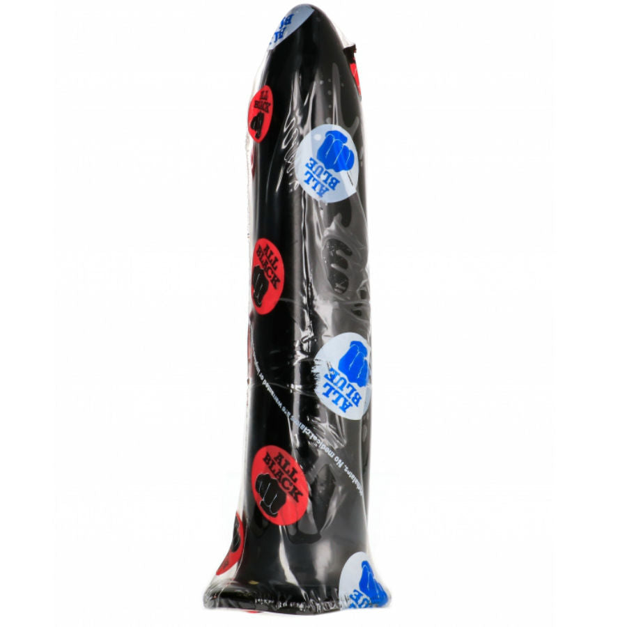 Dildo Anale e Vaginale All Black — 20 cm