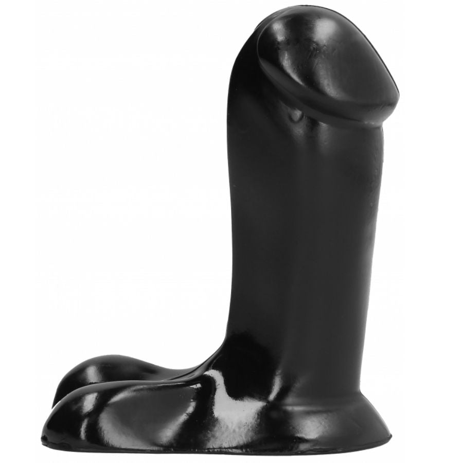 Dildo Realistico per Principianti All Black — 14 cm