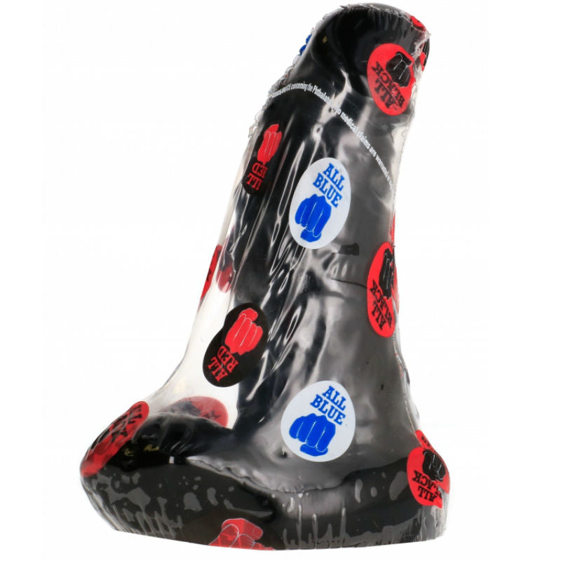 Dildo Anale per Principianti All Black — Costolato 13 cm