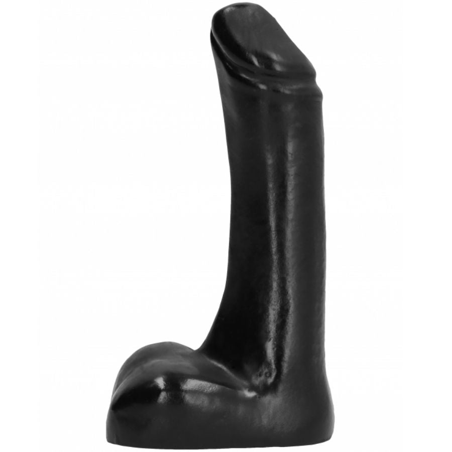 Plug Anale Sferico All Black — Nero, 9 cm
