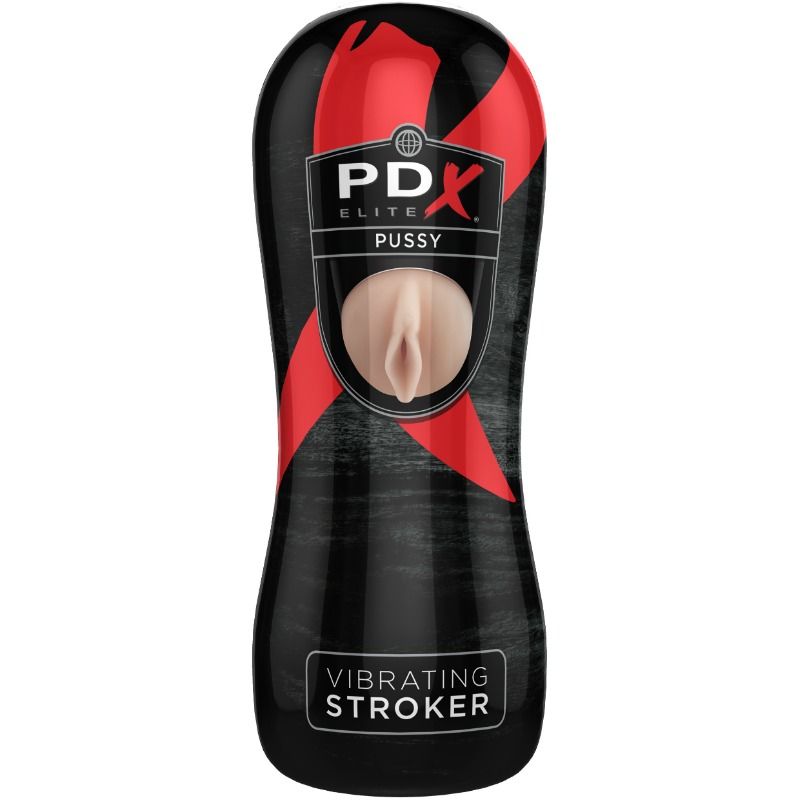 Masturbatore Maschile Vibrante PDX Elite Stroker