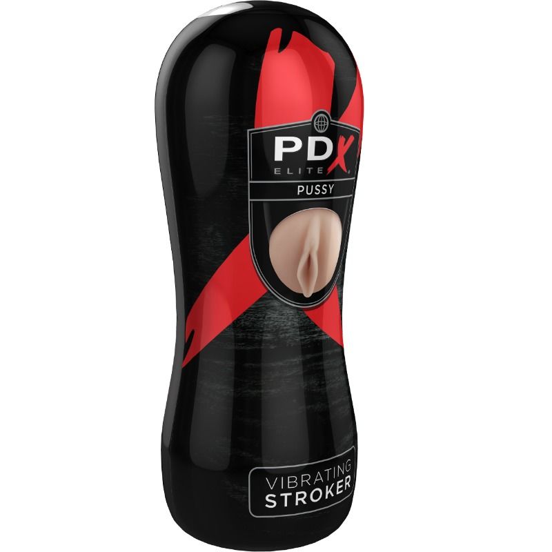 Masturbatore Maschile Vibrante PDX Elite Stroker