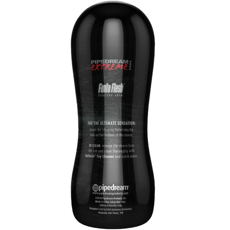 Masturbatore Anale Vibrante PDX Elite Stroker — 16,5 cm