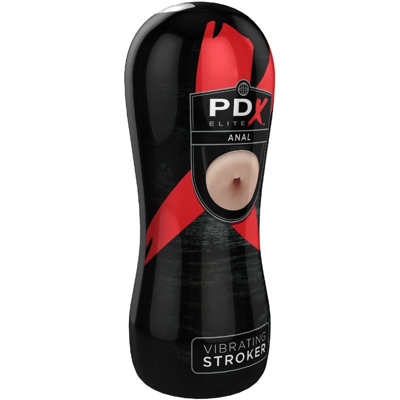 Masturbatore Anale Vibrante PDX Elite Stroker — 16,5 cm