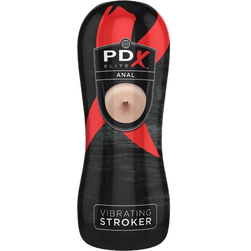 Masturbatore Anale Vibrante PDX Elite Stroker — 16,5 cm