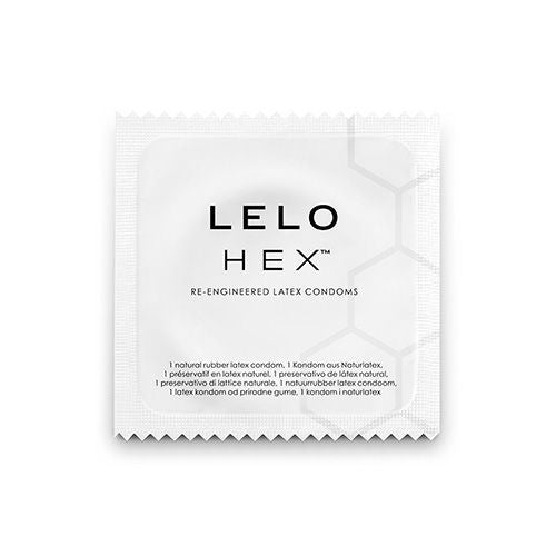 Preservativi in Lattice LELO Hex — 0,045 mm, 36 Unità
