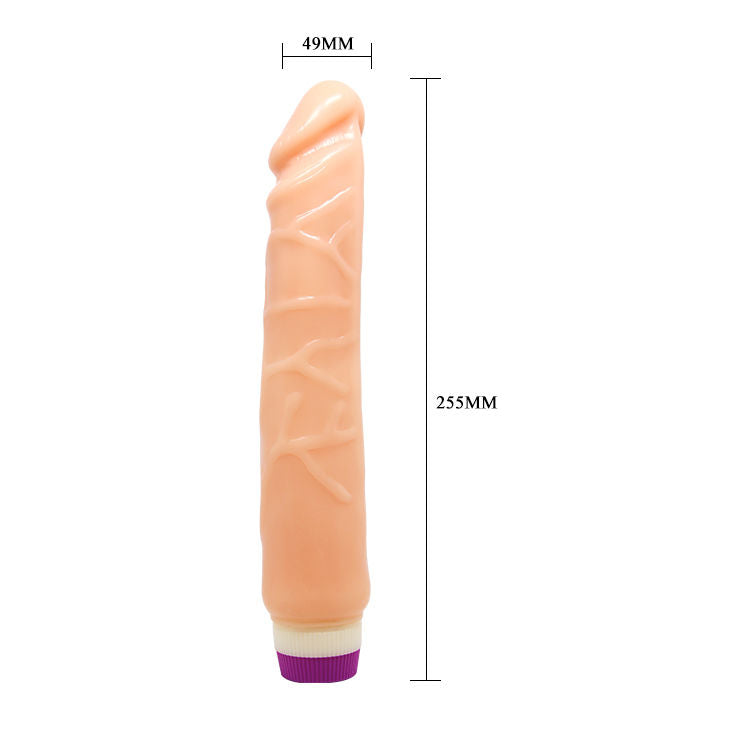Dildo Realistico Vibrante Baile — 25,5 cm, Naturale