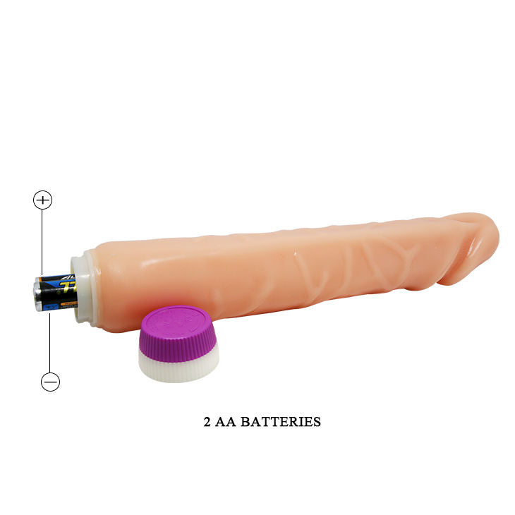 Dildo Realistico Vibrante Baile — 25,5 cm, Naturale